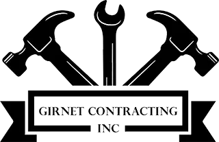 Logo of Girnet Contracting inc., Company that specialize in Bathroom remodeling and Renovation, Kitchen remodeling and renovation, basement finishing and Patio construction in Gatineau Ottawa region